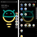 Pantallas de Lynx Launcher en Android: pantalla de inicio y cajón de aplicaciones