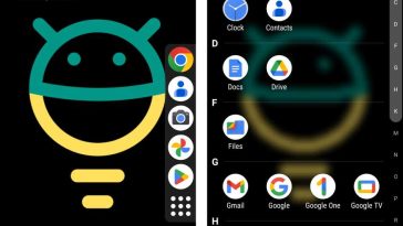 Pantallas de Lynx Launcher en Android: pantalla de inicio y cajón de aplicaciones