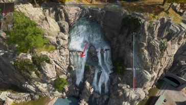 Ubicación de la cueva de la cascada