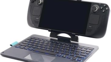Echa un vistazo a esta base de teclado para Steam Deck y ROG Ally