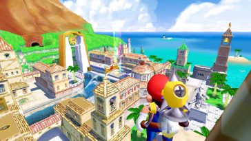 Plaza Delfino de Super Mario Sunshine