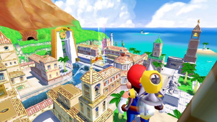 Plaza Delfino de Super Mario Sunshine