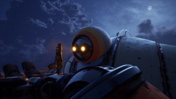 Fortalecer el vínculo con tu compañero robot será una parte importante de la historia de Hello Sunshine.