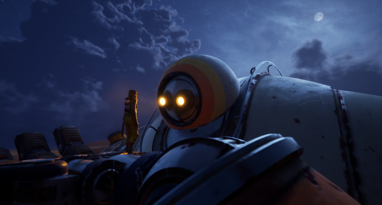 Fortalecer el vínculo con tu compañero robot será una parte importante de la historia de Hello Sunshine.