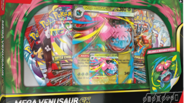 La colección premium Mega Venusaur de Pokémon TCG vuelve a estar disponible en Amazon