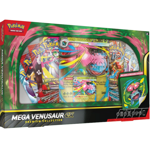 La colección premium Mega Venusaur de Pokémon TCG vuelve a estar disponible en Amazon