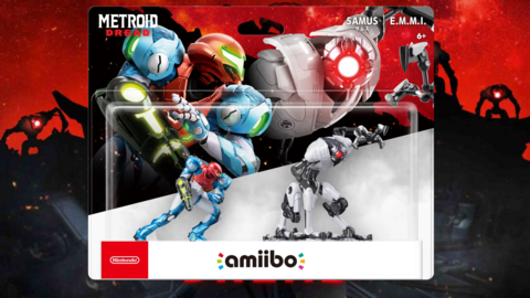 Paquete de 2 Metroid Dread Amiibo reabastecido en Amazon por $ 25