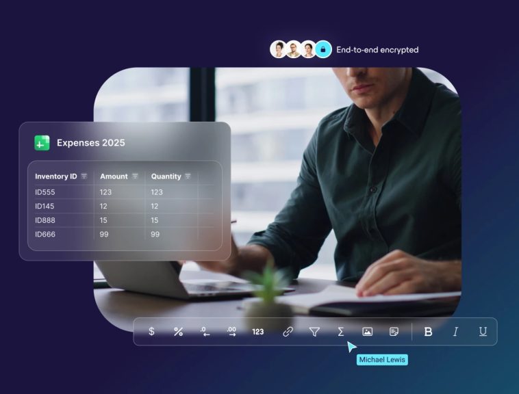 Proton agrega hojas de cálculo cifradas a su creciente suite de productividad
