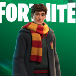 Vístete como Harry Potter en Fortnite este mes.