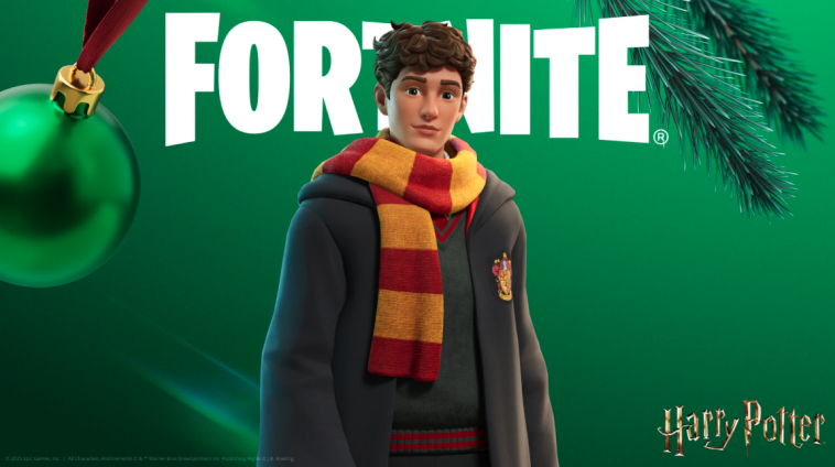 Vístete como Harry Potter en Fortnite este mes.