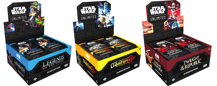 Star Wars: Cajas de sobres ilimitadas del juego de cartas coleccionables