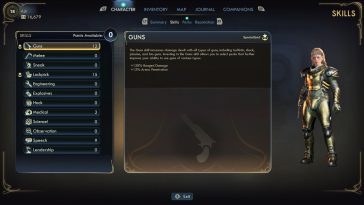 La cantidad limitada de puntos de habilidad en The Outer Worlds 2 significa que solo puedes desarrollar un puñado de habilidades.