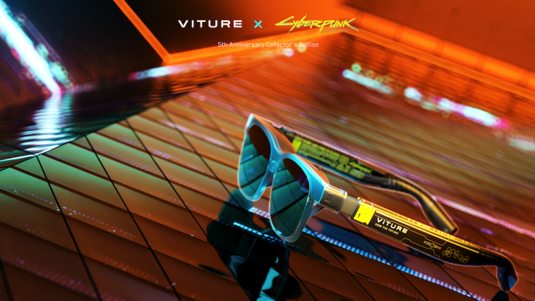 Edición de coleccionista del quinto aniversario de Viture x Cyberpunk 2077