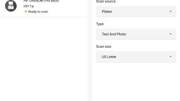 escaneo de impresión de Android escaneo de mopria