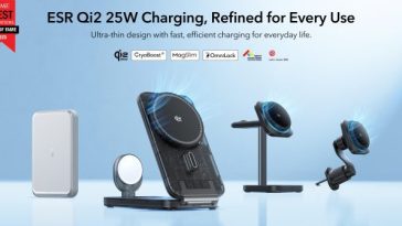ESR amplía su línea de carga inalámbrica Qi2 de 25 W, avanzando en la carga diaria en CES 2026 - Coolsmartphone