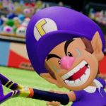 El bebé Waluigi llora waaaah en Mario Tennis Fever