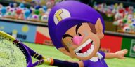 El bebé Waluigi llora waaaah en Mario Tennis Fever