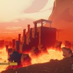 ¿Cuál es el significado detrás de los escalones del templo en Caldera?