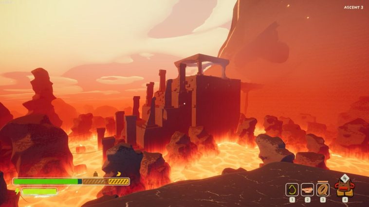 ¿Cuál es el significado detrás de los escalones del templo en Caldera?