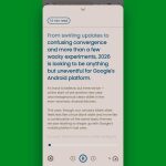 Modo de lectura de Android: audio