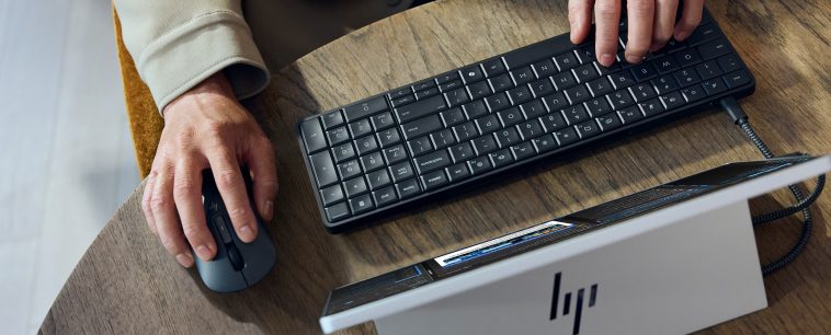 La nueva computadora de HP está integrada en el teclado