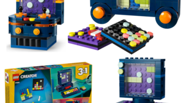 La nueva consola de juegos retro 3 en 1 de Lego se ve genial y cuesta solo $ 20