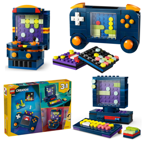 La nueva consola de juegos retro 3 en 1 de Lego se ve genial y cuesta solo $ 20