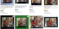 Los anuncios en eBay tienen a Cory in the House vendiéndose por cientos de dólares.