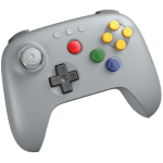 Pedidos anticipados del controlador Bluetooth 8BitDo 64 Retro Grey reabastecidos en Amazon