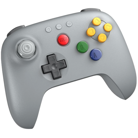 Pedidos anticipados del controlador Bluetooth 8BitDo 64 Retro Grey reabastecidos en Amazon