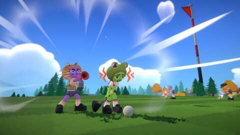 El juego de golf que te permite atropellar a tus amigos con carritos está teniendo un rápido éxito en Steam
