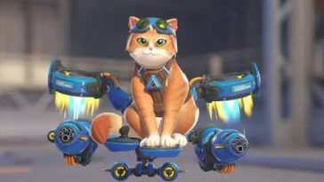Los jugadores de Overwatch están encontrando formas tortuosas (y divertidas) de usar Jetpack Cat