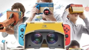 Puedes sacar tu kit Nintendo Labo VR para jugar a Virtual Boy en Switch Online