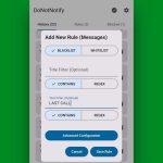 Bloqueo de notificaciones de Android: DoNotNotify: Configuración (2)
