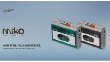 Gadhouse lanza el reproductor de casetes Miko que combina sonido analógico retro con un atrevido diseño de inspiración japonesa. - Genial teléfono inteligente